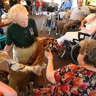 Senior outreach program at Denver Zoo