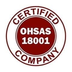 certified OHSAS symbol