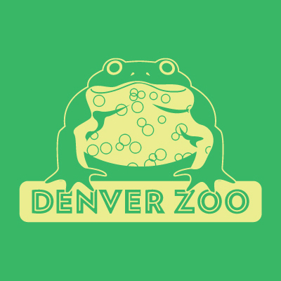 Denver Zoo Summer Safari Frog Logo