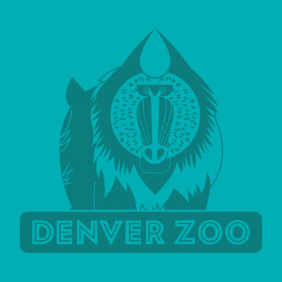 Denver Zoo Summer Safari Mandrill Logo