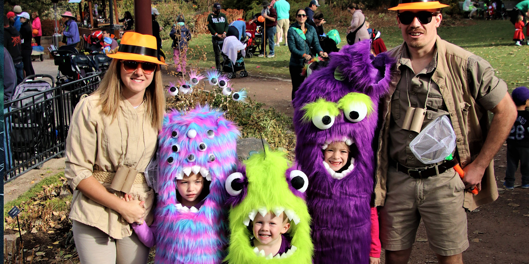 family in costumes
