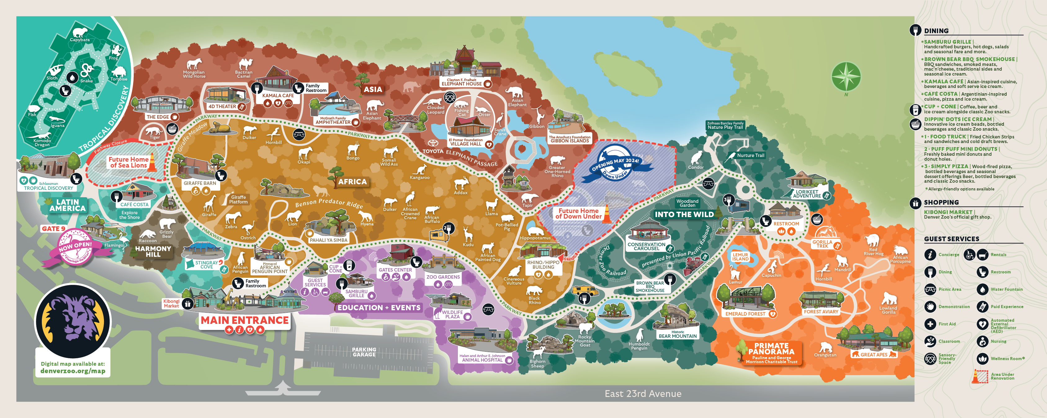 Denver Zoo_Map_22inch_031124_8.5x22_SPRING 24 (1)
